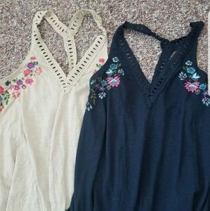 Hollister tank top bundle large